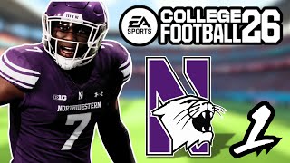 GO U NORTHWESTERN!!! | College Football 26 Northwestern Wildcats Dynasty