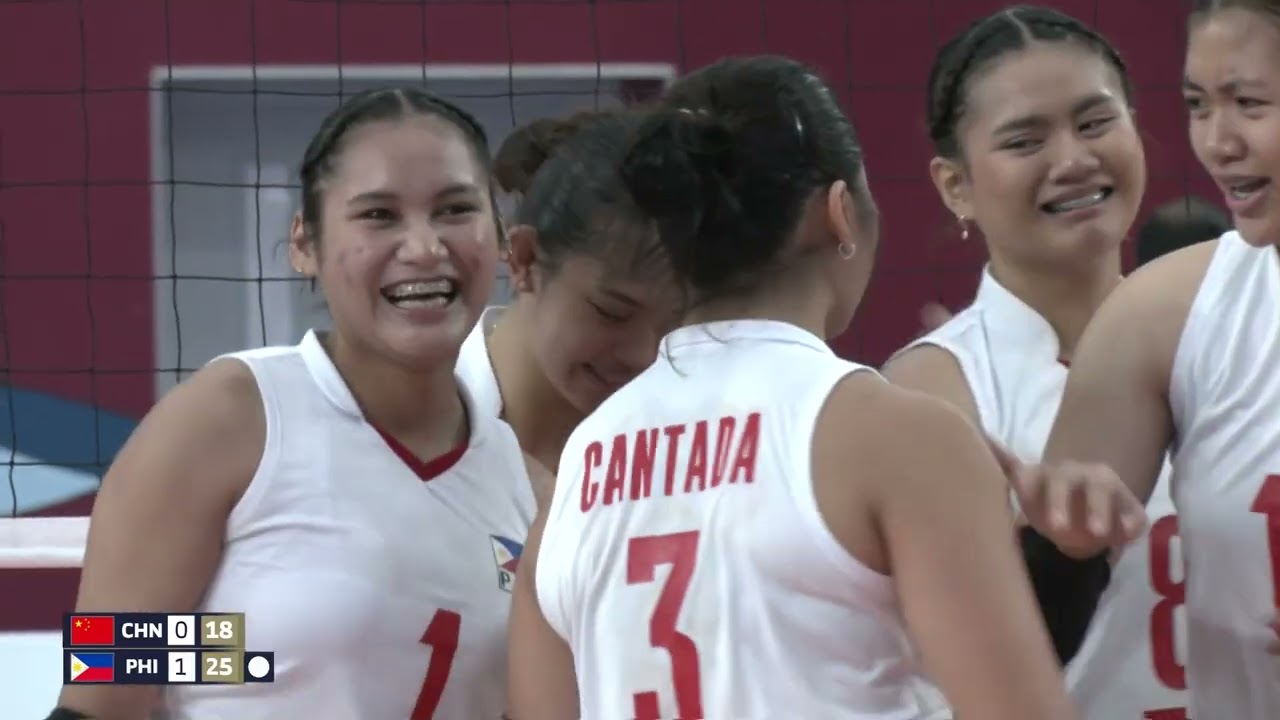 serunya penyisihan Volly ball putri di ASIAN YOUTH GAMES 2025 BAHRAIN