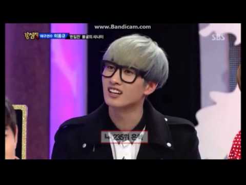 130115 Eunhyuk brings laughter as he subtly makes reference to the photo incident on 'Strong Heart'