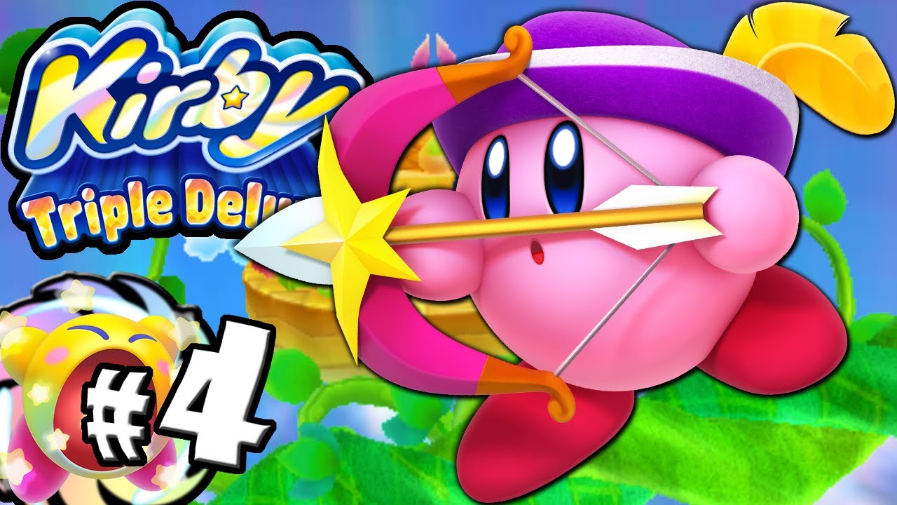 kirby-triple-deluxe-hunger-game-archer-copy-world-2-part-4-nintendo-3ds-gameplay-walkthrough