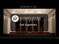 Supreme Court hears arguments on Trump immunity case  - 02:41:50 min - News - Video