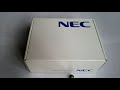 Винтажный мобильный телефон NEC N411i. Меню, игры и мелодии.