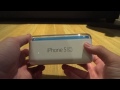 Unboxed : iPhone 5C 32GB (Blue) + First Boot-Up