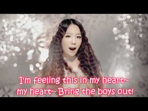SNSD - The Boys (English Ver.) Lyrics