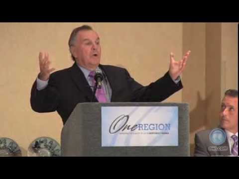 Richard Daley speaks at One Region luncheon - YouTube