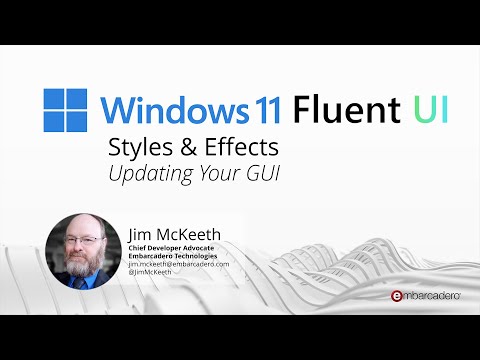 Windows 11 Styles and Effects - Updating Your GUI