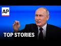 Putin on Russia-Ukraine war, runaway bull in New Jersey, more | AP Top Stories