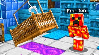 I Found Baby Preston's 3 Biggest SECRETS! - Minecraft