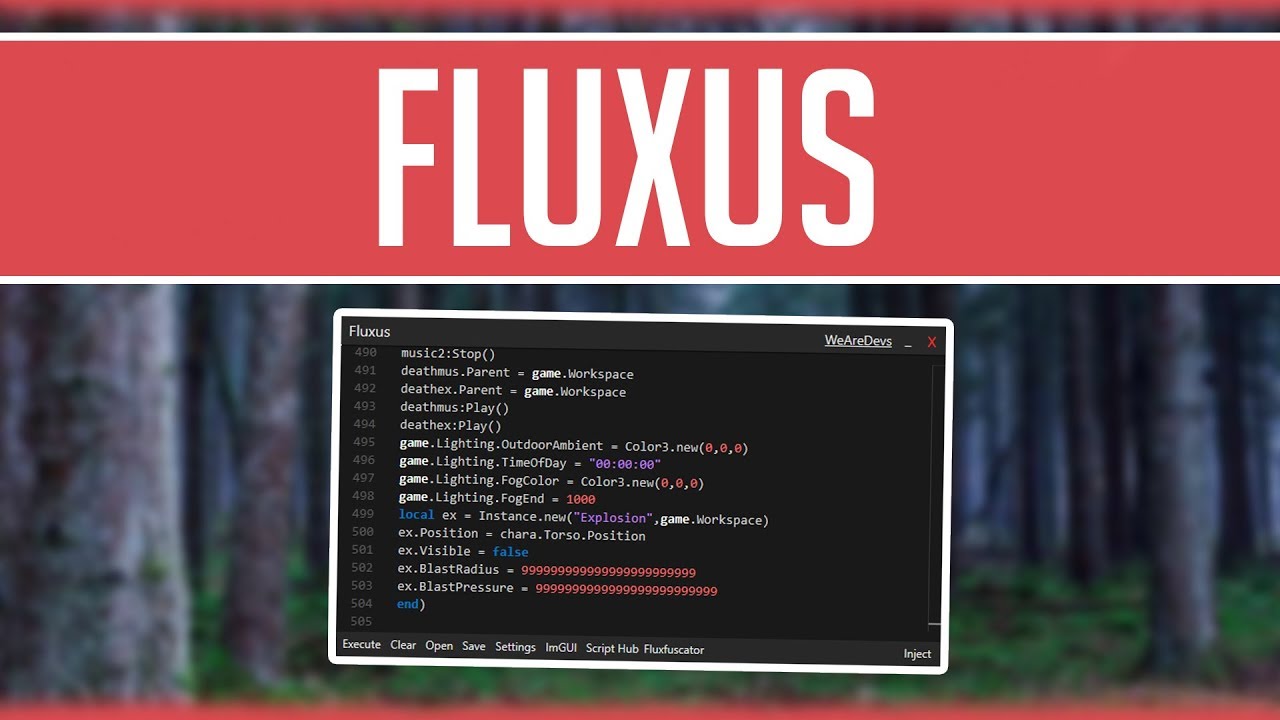 Fluxus Exploit Website - unpatchable roblox op exploit pro script 2017 youtube