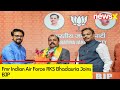 Fmr Indian Air Force RKS Bhadauria Joins BJP | Ahead of Lok Sabha Elections | NewsX