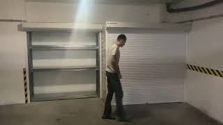 Dulapuri cu rulou - parcarea subterana si gradina video thumbnail 1