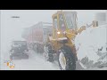 J&K: BRO Rescues 35 Vehicles Stuck in Snow at Razdan Top | News9