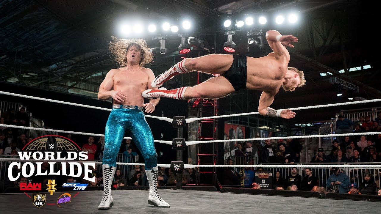 Video: WWE Worlds Collide 4/17: Tyler Bate Vs. The Brian Kendrick  Wrestling Inc.