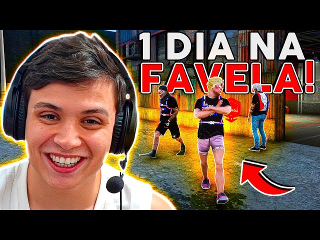 TRABALHEI POR 1 DIA na FAVELA no GTA RP 😱 (Paulinho o LOKO