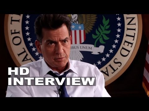 Machete Kills: Carlos Estevez (Charlie Sheen) On Set Movie Interview