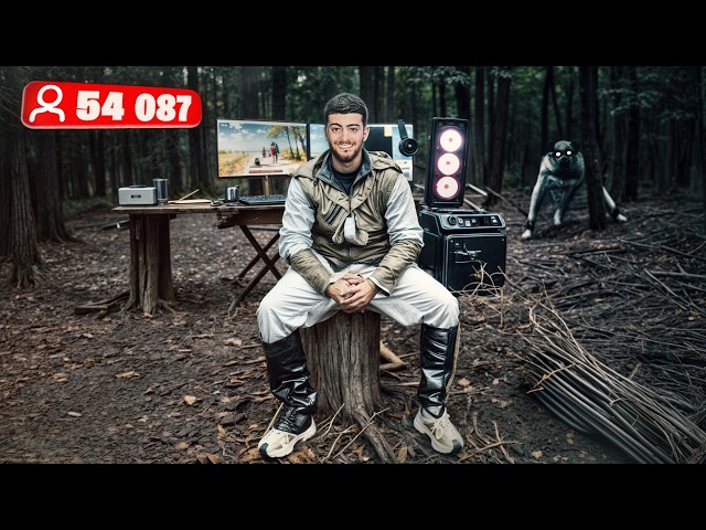 J'AURAIS JAMAIS DÛ STREAM DANS UNE FORÊT LA NUIT... (c'était terrifiant) J’irais stream partout #4