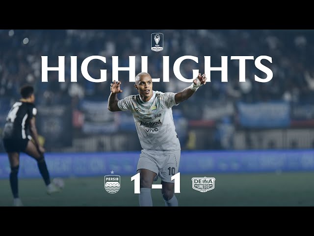 Gol Pertama Wiliam Bersama PERSIB | Match Highlight PERSIB 1-1 Dewa United | Piala Presiden 2025