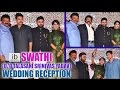 Swathi (d/o minister Talasani) & Ravi Kumar wedding reception-Compilation video