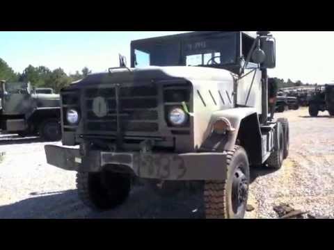 1985 AM General Heavy Hauler 5 ton 6x6 Military Truck Tractor on ...