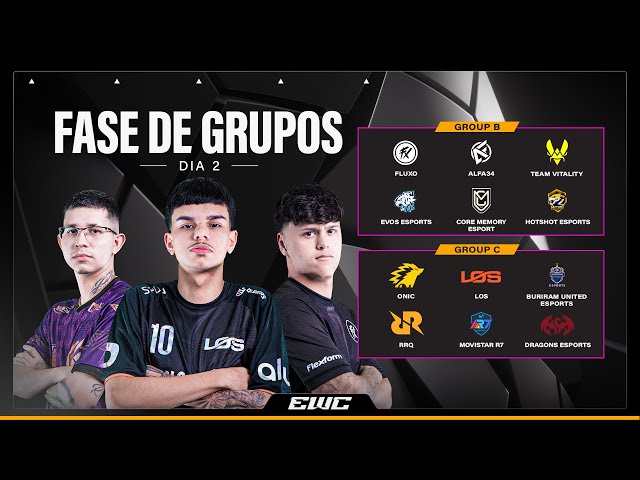 EWC 🏆 FREE FIRE | RODADA 2 - COPA DO MUNDO DE ESPORTS 🏆#freefire
