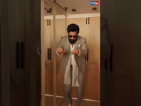 This Is How Vicky Kaushal Grooves During A Photoshoot short