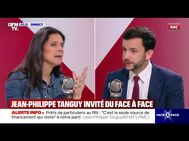 Jean-Philippe Tanguy : "Le Système vise le principal parti d'opposition en France !" (BFMTV)