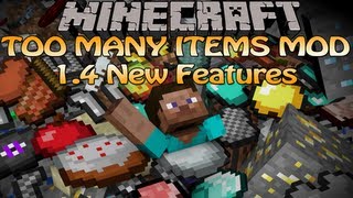 14:18 Minecraft Too Many Items Mod (1.4.2) TMI - Custom Enchantment and Favorite