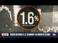 Pace of economic growth slows as inflation remains stubborn  - 01:45 min - News - Video