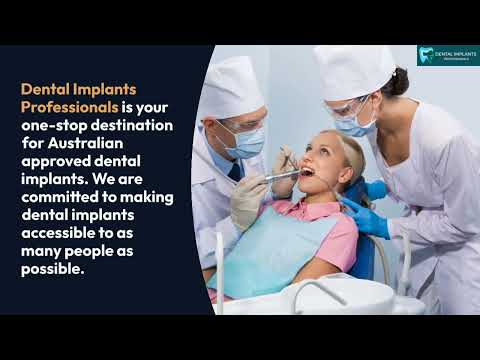 Get Customised Titanium Dental Implants in Sydney