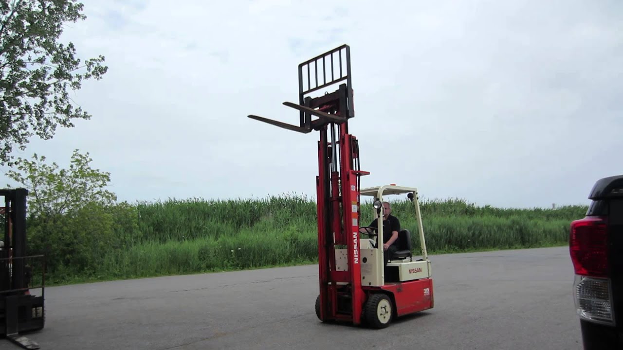 Nissan forklift model 30 #5