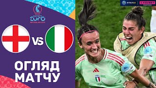 Англія – Італія. Жіночий чемпіонат Європи 2025, 1/2 фіналу / Огляд матчу