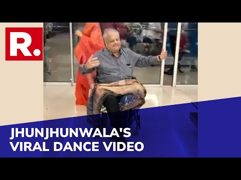 Rakesh Jhunjhunwala joyfully dancing to 'Kajra Re' in a wheelchair; old video goes viral