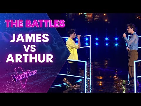 James Vass & Arthur Hull Sing Tate McRae's You Broke Me First | The Battles | The Voice Australia