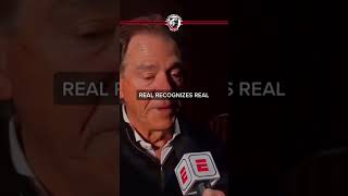 NICK SABAN TELLS THE TRUTH #ugafootball #georgia