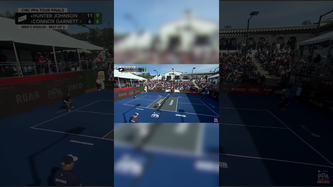 What a point between Connor Garnett and Hunter Johnson 🤩