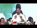 CM Revanth Reddy  Speaks About NadiGadda | Public At Alampur Congress Meeting  | V6 News  - 03:12 min - News - Video