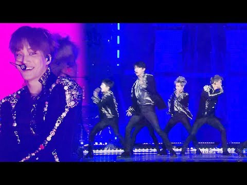 EXO, 무대 위 거칠게 폭발하는 남성미 ‘Run This’ @2017 SBS 가요대전 2부 20171225