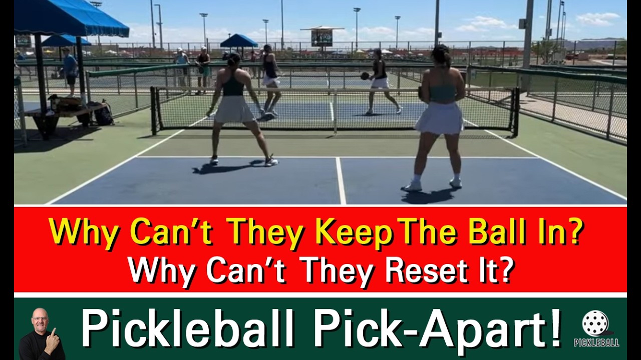 Pickleball! The Wind? Powerful Paddles? No Control?