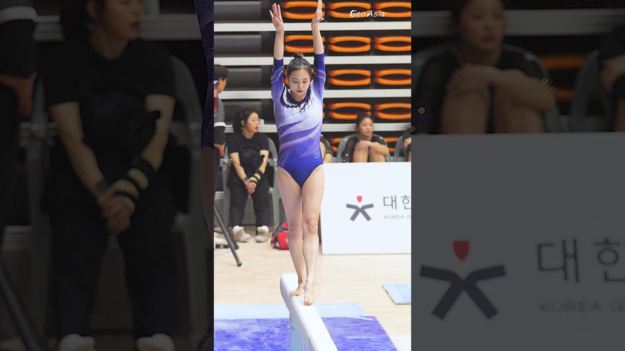 "기계체조 전국종별체조선수권 평균대" 엄다연(천안시청) #artisticgymnastics #엄다연 #여자기계체조 #gymnastics