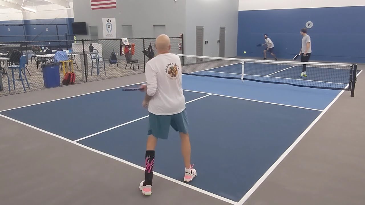 D1 TENNIS PLAYER DOMINATES! North vs Sotuh Pickleball Tournament at The HOP in Leland, NC (Nov 2024)