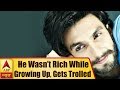 Ranveer Singh Says, He Wasn’t Rich While Growing Up, Gets Trolled