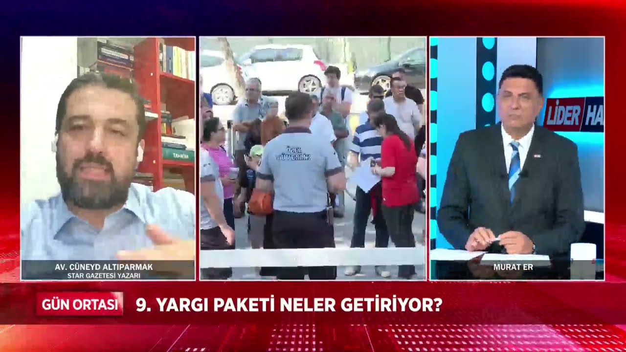 9. YARGI PAKETİNDE NELER GETİRİYOR ? AF VAR MI ? LİDER TV MURAT ER İLE GÜN ORTASINDA DEĞERLENDİRDİM