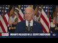 Migrants still being released into U.S. after illegal crossings despite Biden executive action  - 02:01 min - News - Video