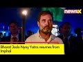 Bharat Jodo Yatra resumes from Imphal | Lok Sabha MP Gaurav Gogoi | Newsx