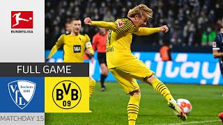 🔴 LIVE | VfL Bochum — Borussia Dortmund | Matchday 15 – Bundesliga 2021/22