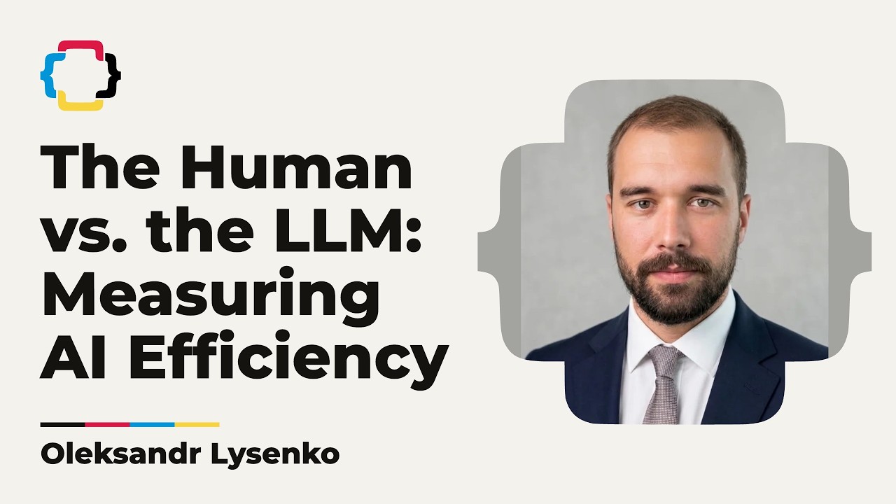 The Human vs. the LLM — Oleksandr Lysenko | Programistok 2026