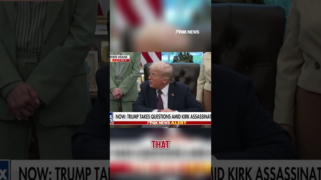 President Trump on whether he'd designate Antifa a terror organization #news #shorts #usa #trump