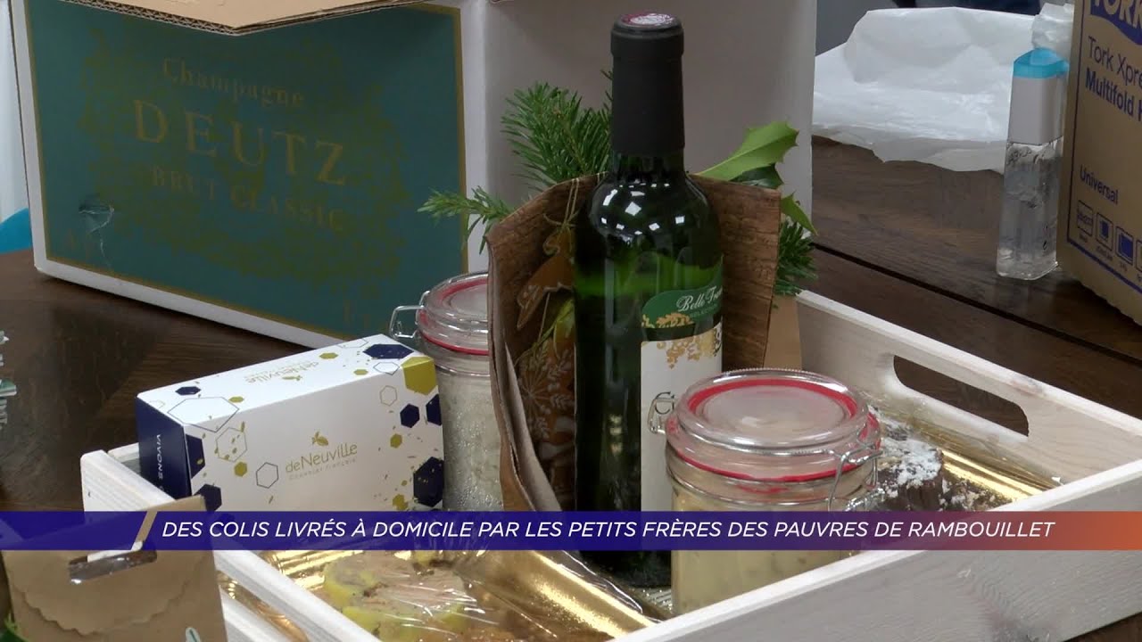 Yvelines | Des colis gourmands livrés à domicile par les Petits frères des pauvres de Rambouillet