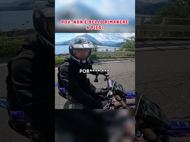 mini-vlog alla ricerca del benzinaio😎☠️ #moto #ktm #honda #125 #fantic