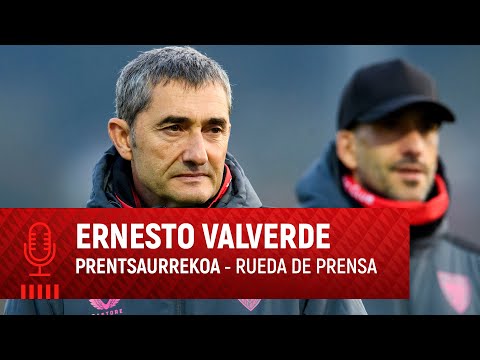 🎙️ Ernesto Valverde | pre Athletic Club-Rayo Vallecano I 15. J LaLiga 2023-24